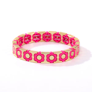 DAISY BRACELET PINK